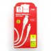 Data cable Denmen D16V 3.6A micro-USB (white)