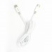 Data cable Denmen D10C 100W Type-C to Type-C (white)