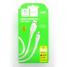 Data cable Denmen D16T Type-C (white)