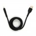 Data cable Denmen D16L iPhone (black)