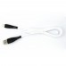 Data cable Denmen D19L Lightning (white)