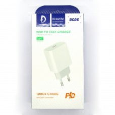 СЗУ блочек Denmen DC06 Fast PD 20W (white)
