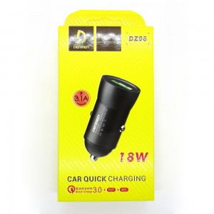 АЗУ Denmen DZ08 QC 3.0 18W (black)
