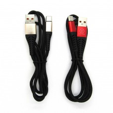 Data cable WUW X140 Type-C 2in1 (black)