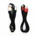 Data cable WUW X140 Type-C 2in1 (black)