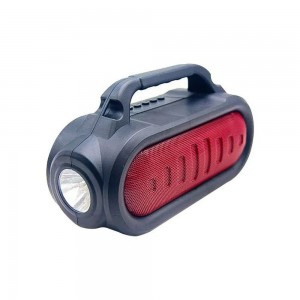Колонка speaker с солнечной панелью и фонариком ZQS-T311 (red)