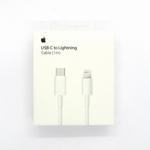 Data cable PD USB-C to Lightning (white)