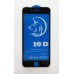 Стекло iPhone 7/8 10D (black)