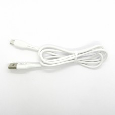 Data cable Allison ALS-C35 micro-USB (white)