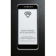 Стекло Xiaomi Redmi Y1 5D (black)