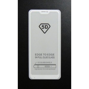Стекло Xiaomi Redmi 6 PRO 5D (white)