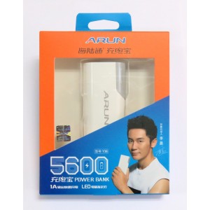 Power Bank Arun Y 38 (5600 mA) (gray)