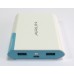 Power Bank Arun Y 40 (10400 mA) (blue)