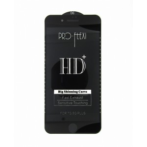 Стекло Pro-Flexi HD iPhone 7+/8+ (black)