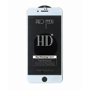 Стекло Pro-Flexi HD iPhone 7+/8+ (white)