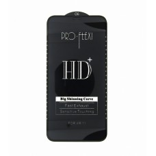 Стекло Pro-Flexi HD iPhone XR/11 (black)