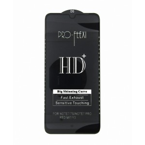 Стекло Pro-Flexi HD Xiaomi Redmi Note 7/7PRO (black)