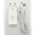СЗУ WUW T55 блочек+кабель iPhone 3.1A fast  (white)