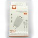 СЗУ WUW T55 блочек+кабель iPhone 3.1A fast  (white)