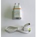 СЗУ блочек Smart Fast+кабель (white)