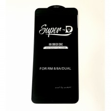 Стекло Super Glass Xiaomi Redmi 8/8A (black)