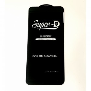 Стекло Super Glass Xiaomi Redmi 8/8A (black)