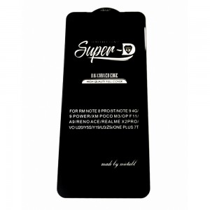 Стекло Super Glass Xiaomi Redmi 9T (black)