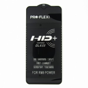 Стекло Pro-Flexi HD Xiaomi 9 Power/Poco M3 (black)
