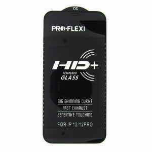 Стекло Pro-Flexi HD iPhone 12/12 Pro 6.1 (black)
