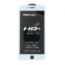 Стекло Pro-Flexi HD iPhone 7+/8+ (white)