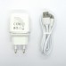 СЗУ Borofone + кабель micro-USB BA36A (white)