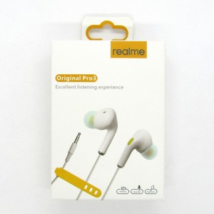 Hands Free Realme original Pro3 (white) без упаковки