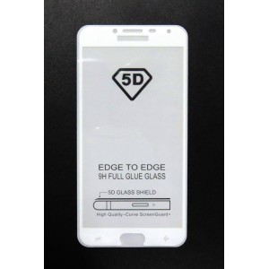 Стекло Samsung J4 2018 5D (white)