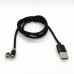 Data cable iPhone магнит 360 X-cable (black)