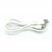 Data cable Denmen D06V micro-USB (white)