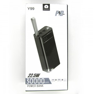 Power Bank WUW PD Y99 30000mA (white)
