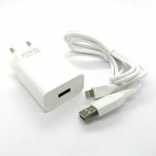 СЗУ WUW T28 блочек+кабель iPhone (white)