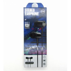 Hands Free Stereo Earphones D21 (black) Hands Free Stereo Earphones D21 (black)