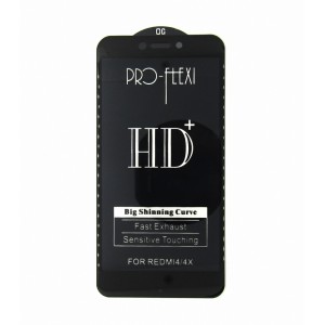Стекло Pro-Flexi HD Xiaomi Redmi 4X (black)