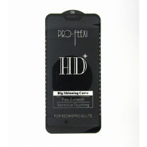 Стекло Pro-Flexi HD Xiaomi Redmi A2 lite/Note 6PRO (black)