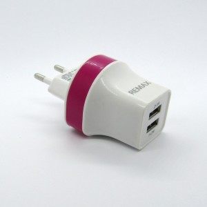 СЗУ REMAX 2 in 1 (pink)